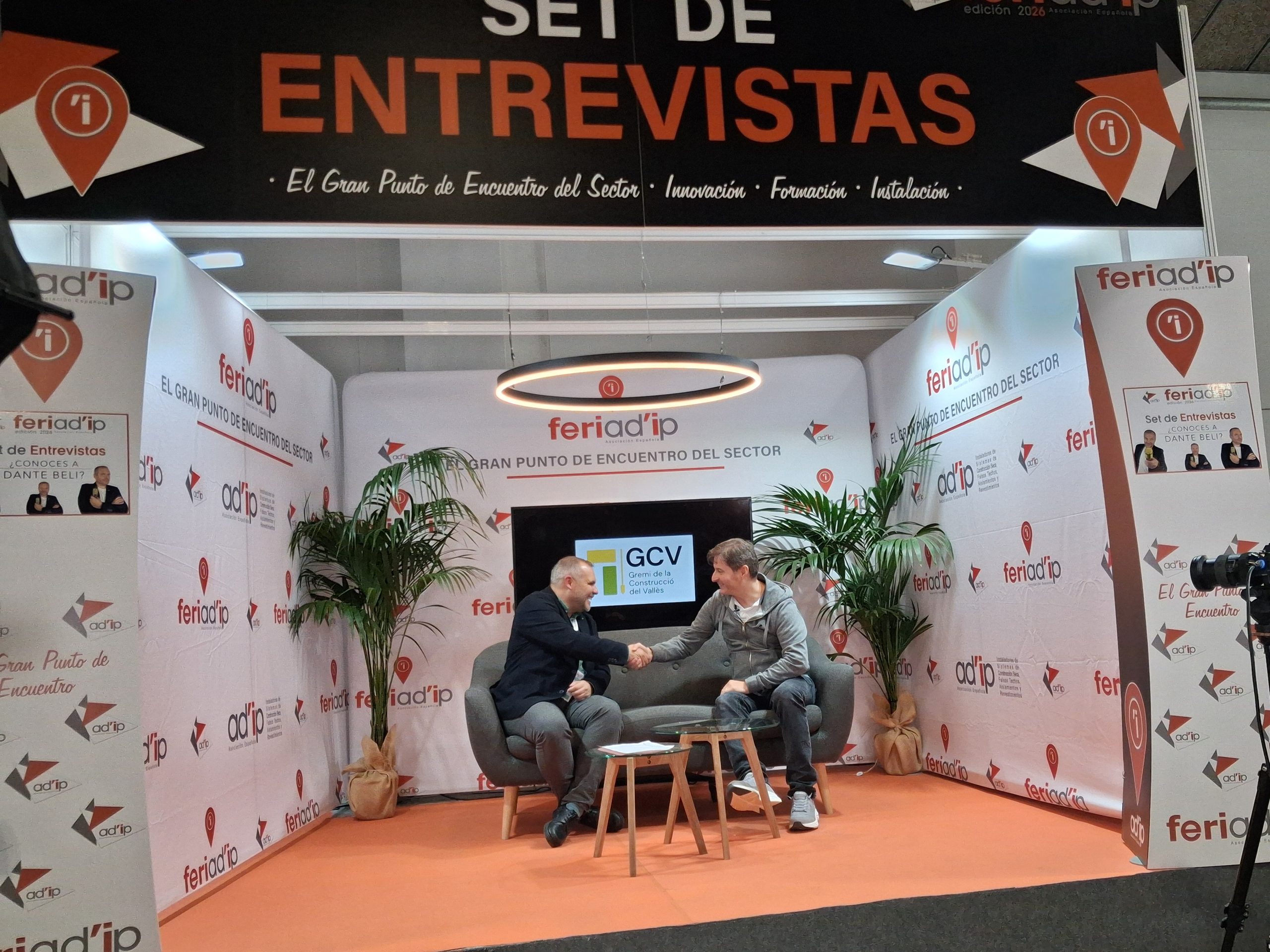 El president del Gremi, Toni Palet, posa en valor a FeriaD’IP la força de l’associacionisme i la necessitat de reforçar els vincles entre les empreses de la construcció